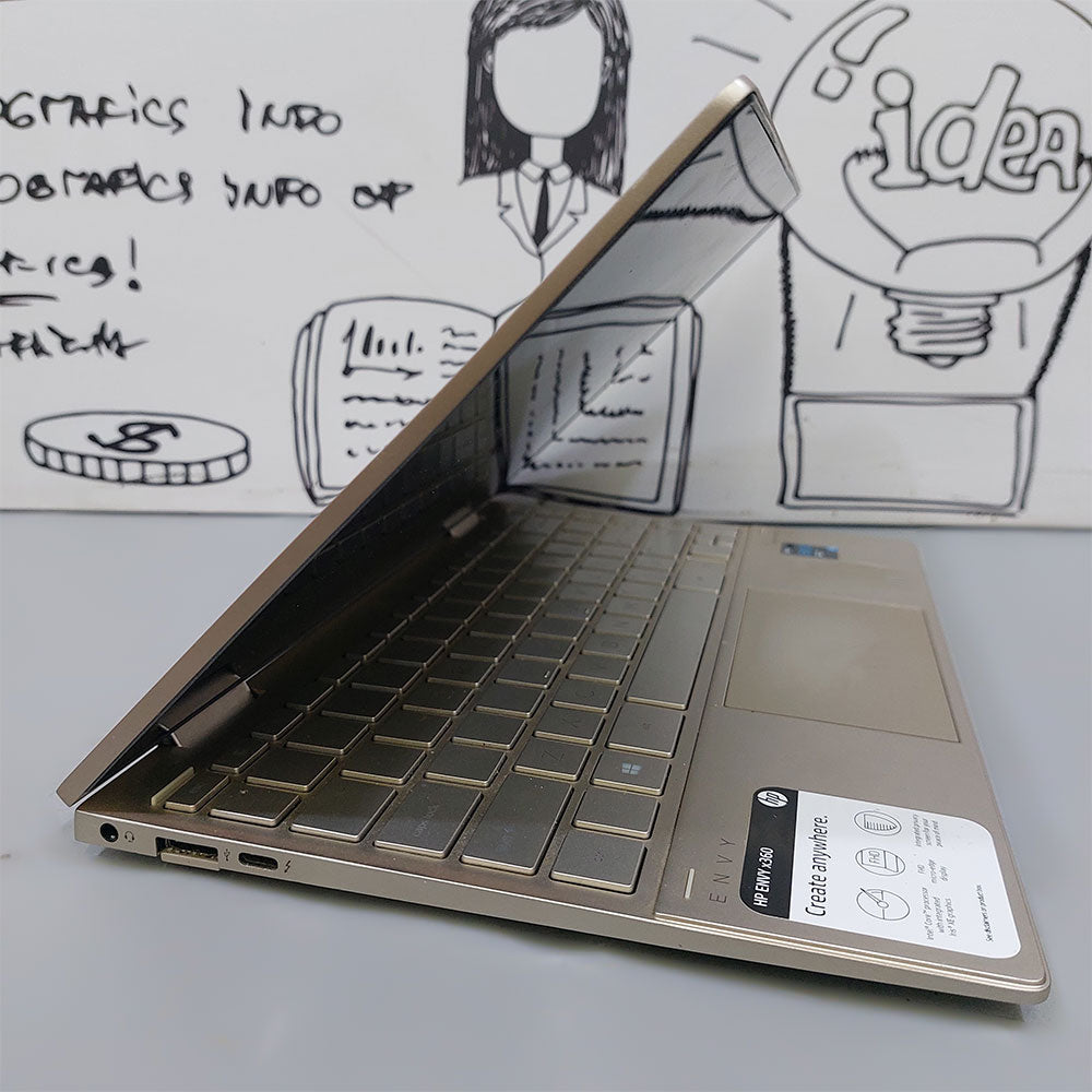 HP Envy X360 13-BD0063DX 2In1 Laptop (Intel Core i5-1135G7 - 8GB DDR4 - M.2 256GB - Intel Iris Xe Graphics - 13.3 Inch FHD Touchscreen 360° - Cam) Original Used