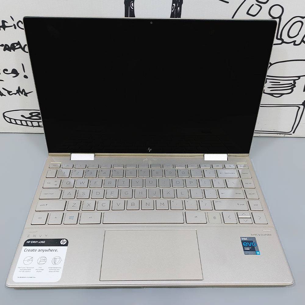 HP Envy X360 13-BD0063DX 2In1 Laptop (Intel Core i5-1135G7 - 8GB DDR4 - M.2 256GB - Intel Iris Xe Graphics - 13.3 Inch FHD Touchscreen 360° - Cam) Original Used