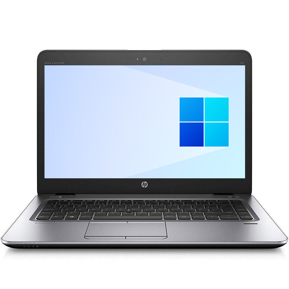 HP EliteBook 745 G4 Laptop (AMD Pro A10-8730B - 8GB DDR4 - HDD 500GB - AMD Radeon R5 512MB - 14.0 Inch HD - Cam) Original Used