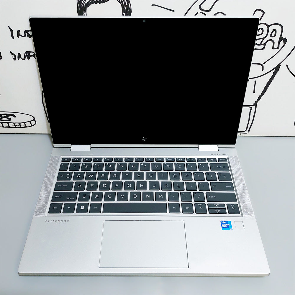 لاب توب 2 في 1 اتش بى EliteBook X360 830 G8 (انتل كور i7-1185G7 - رام 32 جيجابايت DDR4 - هارد 512 جيجابايت M.2 - انتل Iris Xe جرافيكس - شاشة 13.3 بوصة FHD تاتش سكرين 360° - كاميرا) استعمال خارج