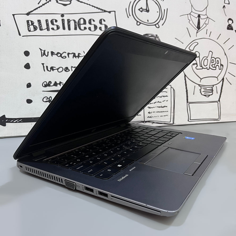 HP EliteBook 840 G2 Laptop (Intel Core i5-5200U - 4GB DDR3 - HDD 500GB - Intel HD Graphics - 14.0 Inch HD - Cam) Original Used