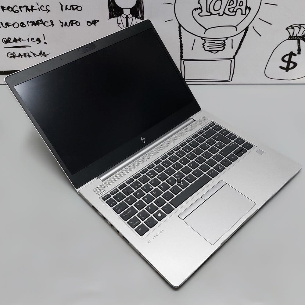 لاب توب اتش بي Elitebook 840 G5 (انتل كور i5-8350U - رام 16 جيجابايت M.2 NVMe 256GB - DDR4 - انتل UHD جرافيكس - شاشة 14.0 بوصة FHD IPS - كاميرا) استعمال خارج