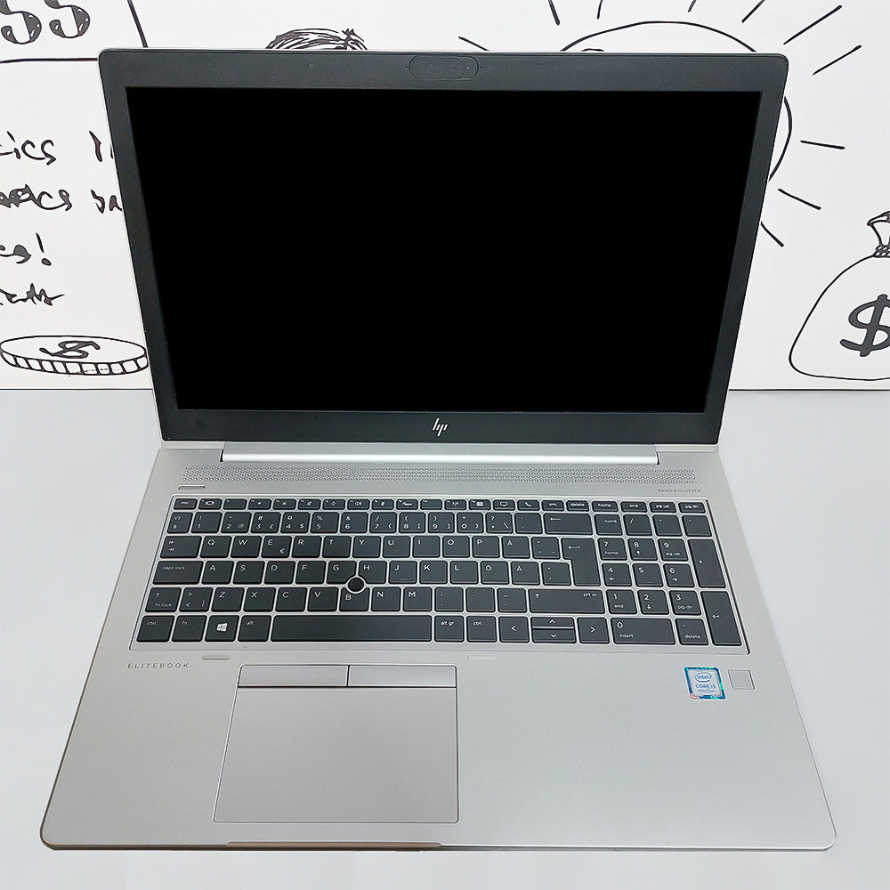 HP EliteBook 850 G6 Laptop (Intel Core i5-8365U - 8GB DDR4 - M.2 256GB - Intel UHD Graphics - 15.6 Inch FHD - Cam) Original Used