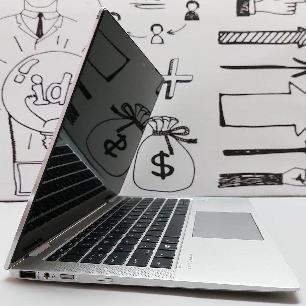 لاب توب 2 في 1 اتش بى EliteBook X360 1030 G3 (انتل كور i5-8250U - رام 16 جيجابايت M.2 256GB - DDR4 - انتل UHD جرافيكس - شاشة 13.3 بوصة FHD IPS تاتش سكرين 360° - كاميرا) استعمال خارج