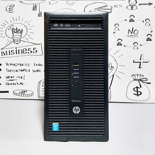 كمبيوتر تاور اتش بي EliteDesk 700 G1 (انتل كور i5-4590 - رام 8 جيجابايت DDR3 - بدون هارد - انتل HD جرافيكس) استعمال خارج