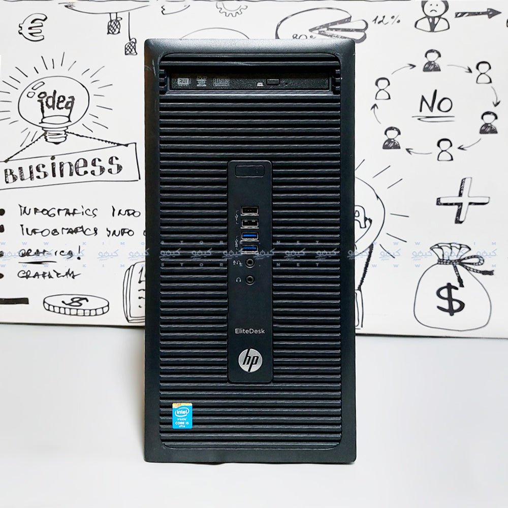 HP EliteDesk 700 G1 Tower PC (Intel Core i5-4590 - 8GB DDR3 - No Hard - Intel HD Graphics - DVD RW) Original Used