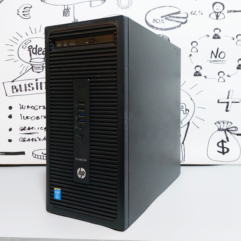 HP EliteDesk 700 G1 Tower PC (Intel Core i5-4590 - 8GB DDR3 - No Hard - Intel HD Graphics - DVD RW) Original Used