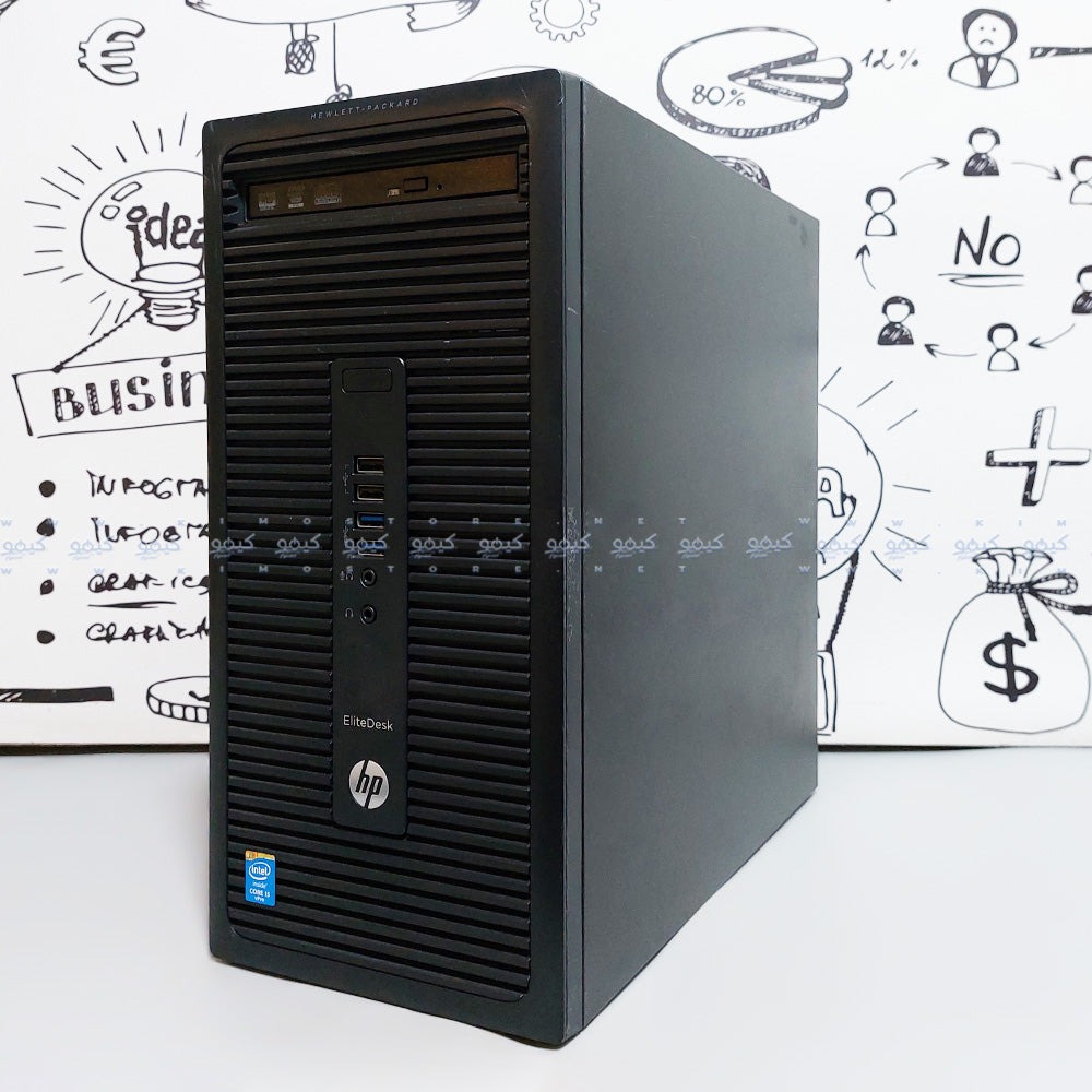 HP EliteDesk 700 G1 Tower PC (Intel Core i5-4590 - 8GB DDR3 - No Hard - Intel HD Graphics - DVD RW) Original Used