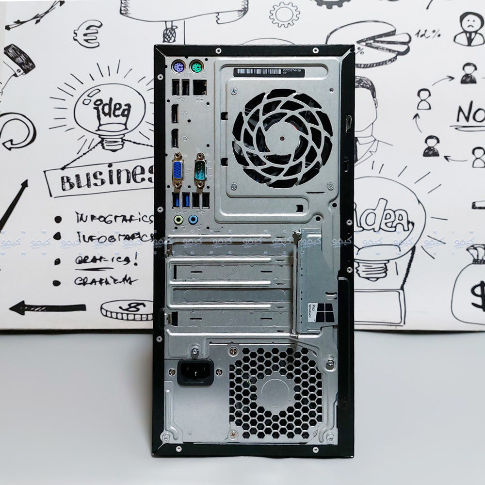 HP EliteDesk 700 G1 Tower PC (Intel Core i5-4590 - 8GB DDR3 - No Hard - Intel HD Graphics - DVD RW) Original Used