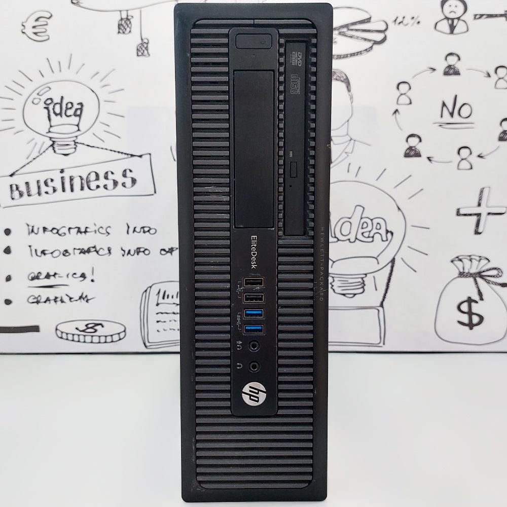 HP EliteDesk 800 G1 Desktop PC (Intel Core i5-4460 - 8GB DDR3 - No Hard - Intel HD Graphics - DVD RW) Original Used