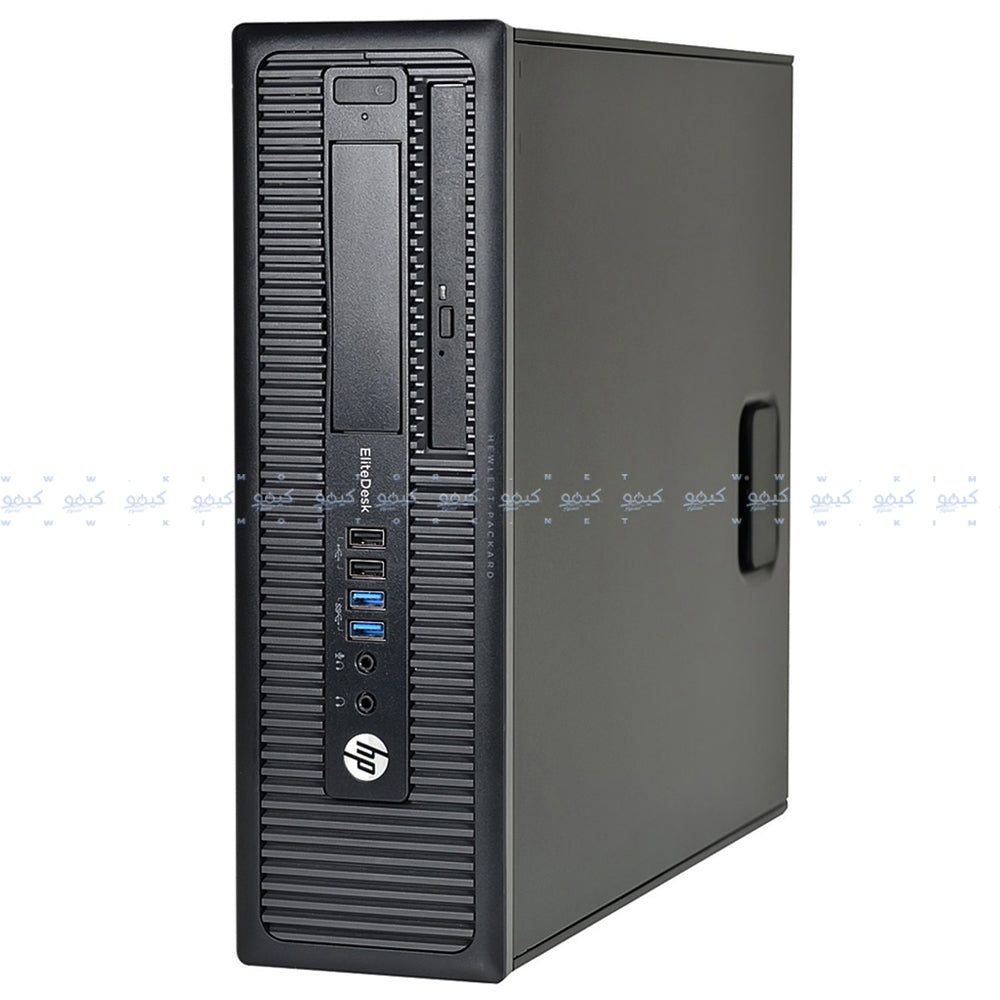 كمبيوتر ديسك توب اتش بي EliteDesk 800 G1 (انتل كور i5-4570 - رام 4 جيجابايت DDR3 - بدون هارد - انتل HD جرافيكس - DVD RW) استعمال خارج