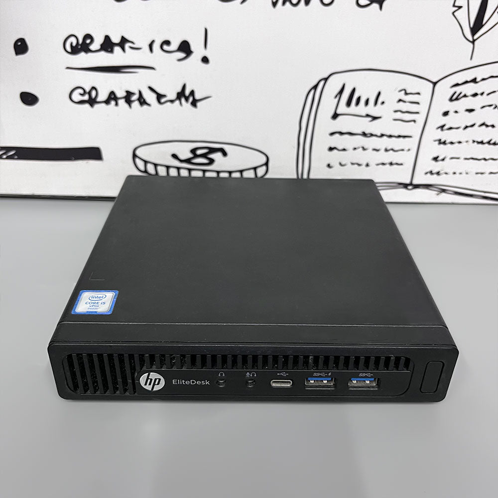كمبيوتر ديسك توب اتش بي مينى EliteDesk 800 G2 35W (انتل كور i5-6500T - رام 8 جيجابايت DDR4 - انتل HD جرافيكس) استعمال خارج