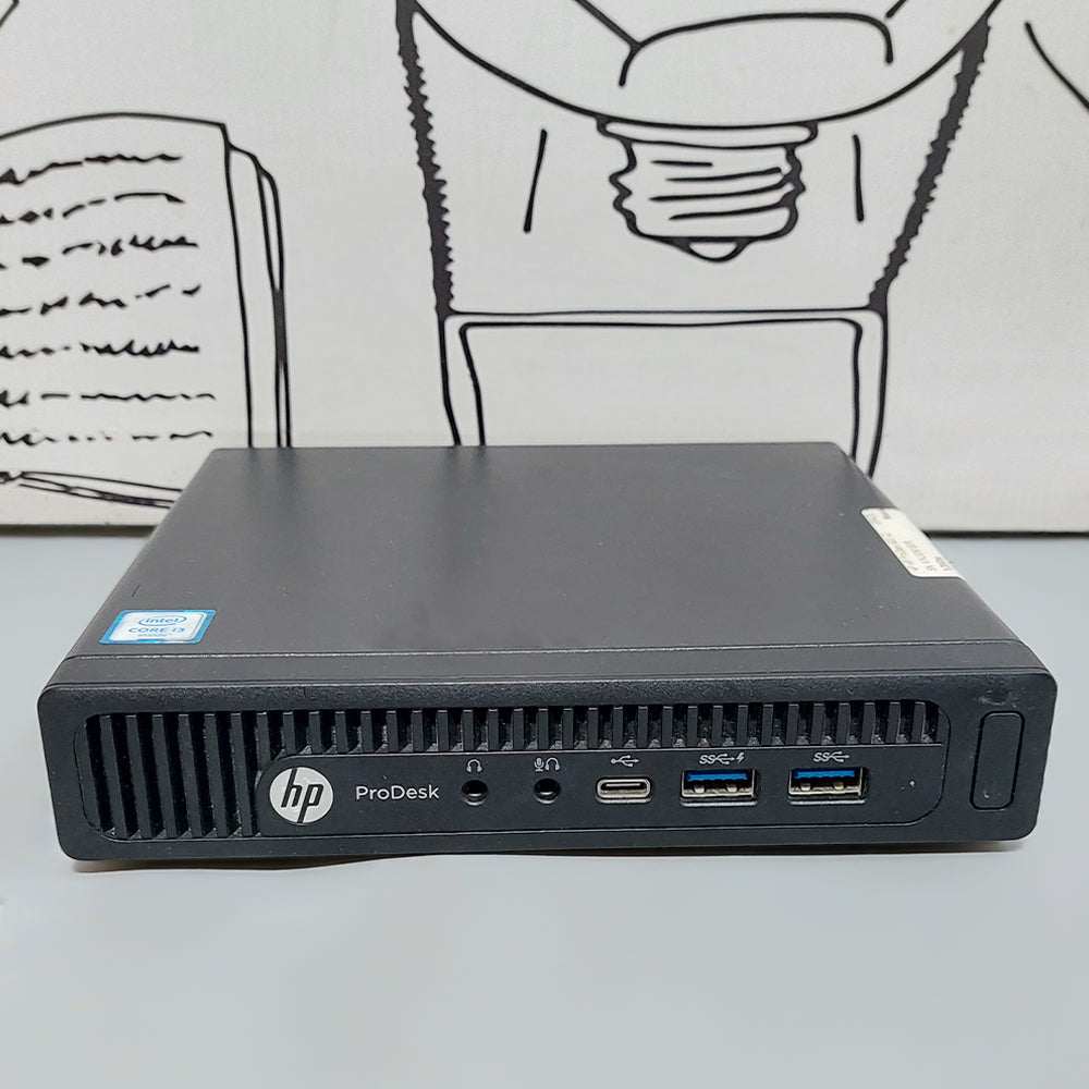 HP EliteDesk 800 G2 DM 65W Desktop Mini PC (Intel Core i5-6500T - 8GB DDR4 - No Hard - Intel HD Graphics) Original Used
