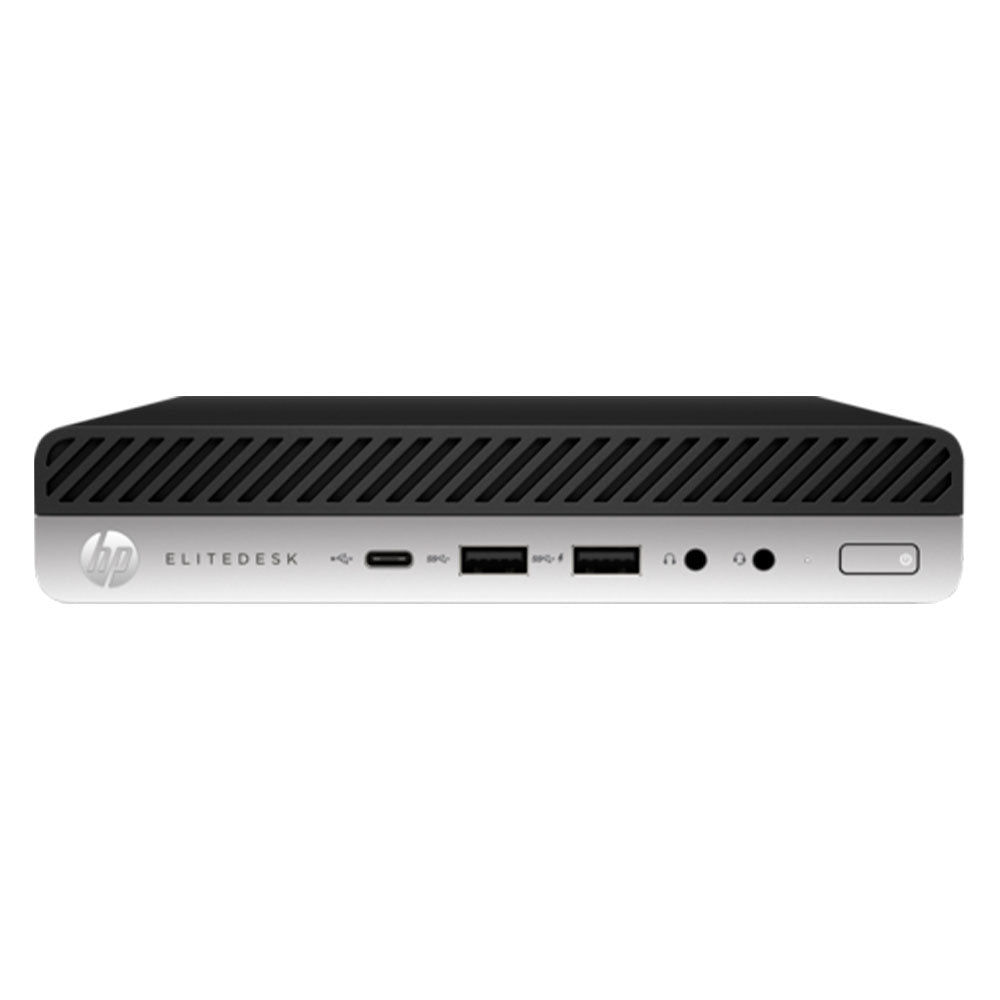 HP EliteDesk 800 G4 DM 35W Desktop Mini PC (Intel Core i5-8500T - 16GB DDR4 - SSD 256GB - Intel UHD Graphics) Original Used