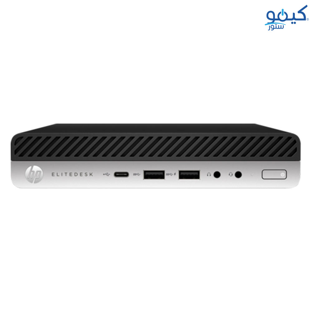 HP EliteDesk 800 G4 DM 35W Desktop Mini PC (Intel Core i5-8500T - 8GB DDR4 - No Hard - Intel UHD Graphics) Original Used