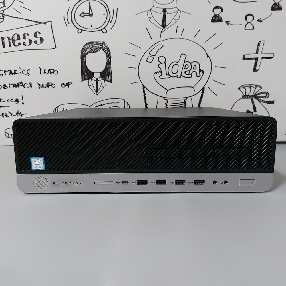 كمبيوتر ديسك توب اتش بي EliteDesk 800 G5 SFF (انتل كور i7-8700 - رام 8 جيجابايت DDR4 - انتل UHD جرافيكس) استعمال خارج