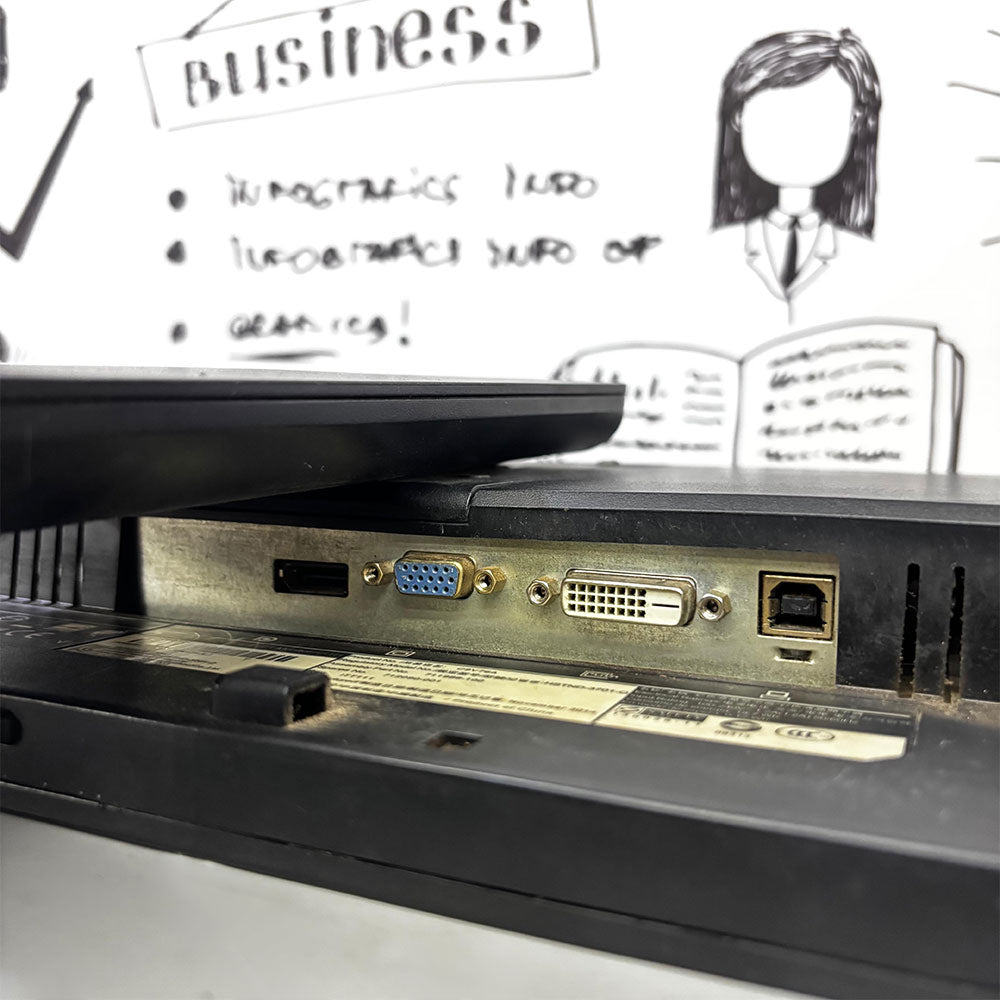 شاشة اتش بي EliteDisplay E221 مسطحة 22 بوصة LED 