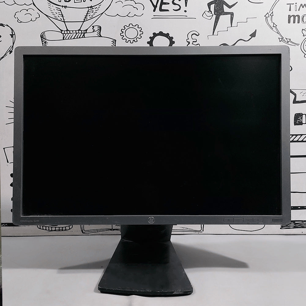 شاشة اتش بي E241i مسطحة 24 بوصة IPS LED FHD استعمال خارج