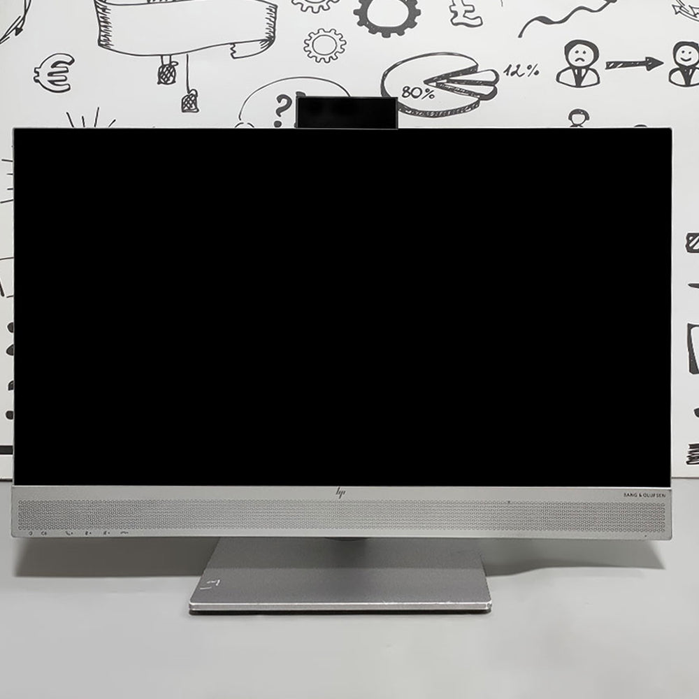 HP EliteDisplay E243m 24 Inch IPS LED FHD HDMI + Cam Frameless Monitor (Grade A) Original Used