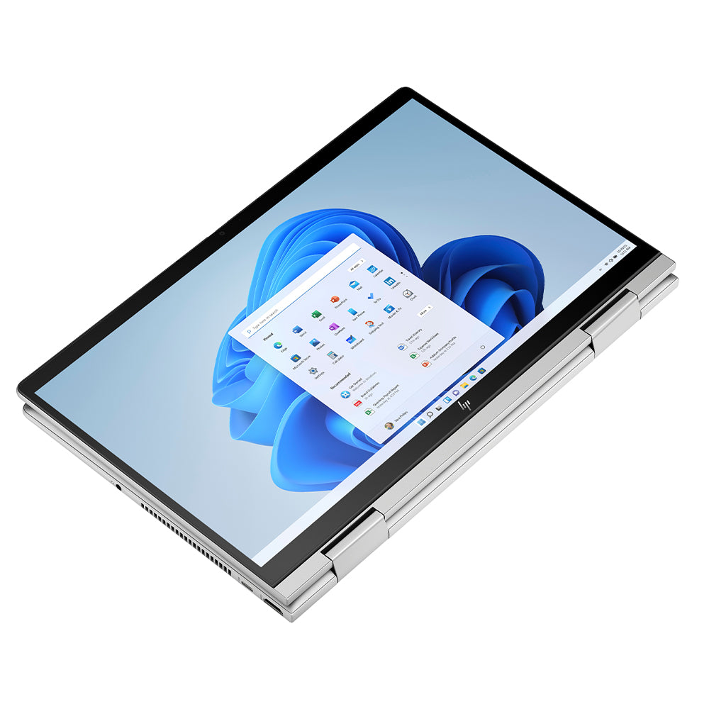 HP Envy X360 14-ES1013DX 2-in-1 Laptop (Intel Core 5 120U - 8GB Ram - M.2 NVMe 512GB - Intel Graphics - 14 Inch FHD IPS Touchscreen - Win11) - Natural Silver