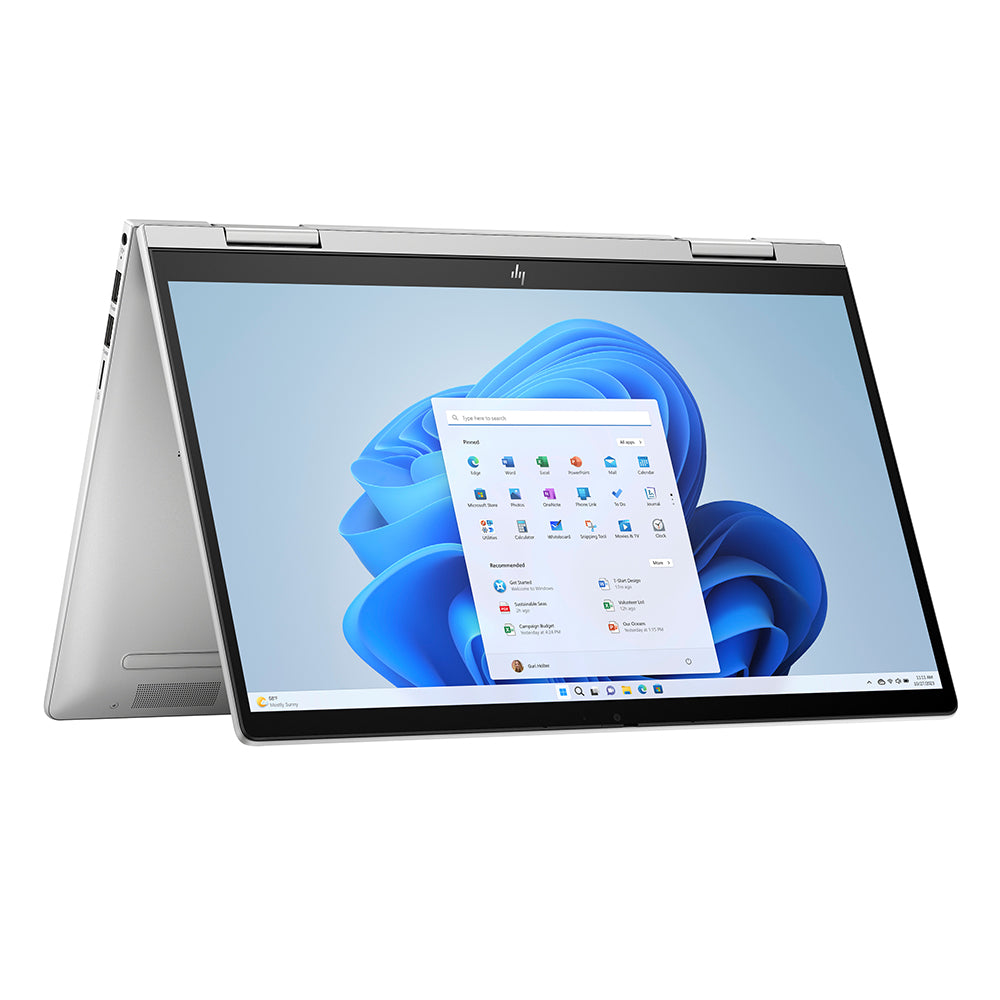 HP Envy X360 14-ES1013DX 2-in-1 Laptop (Intel Core 5 120U - 8GB Ram - M.2 NVMe 512GB - Intel Graphics - 14 Inch FHD IPS Touchscreen - Win11) - Natural Silver