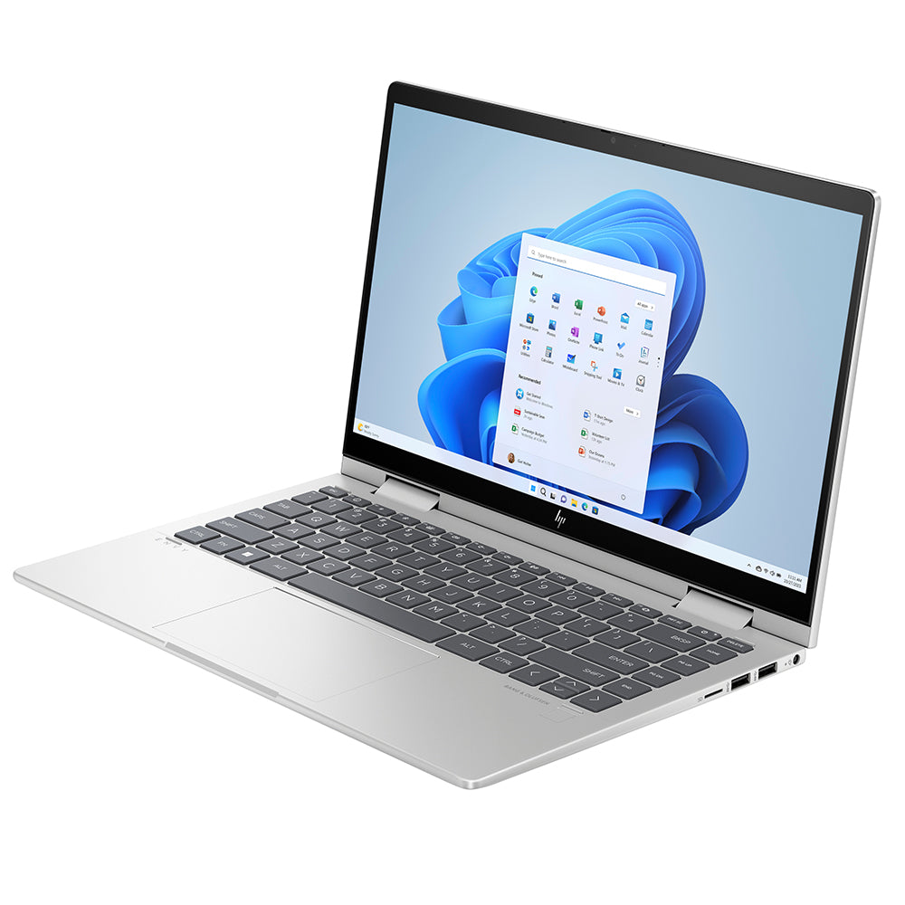 HP Envy X360 14-ES1013DX 2-in-1 Laptop (Intel Core 5 120U - 8GB Ram - M.2 NVMe 512GB - Intel Graphics - 14 Inch FHD IPS Touchscreen - Win11) - Natural Silver