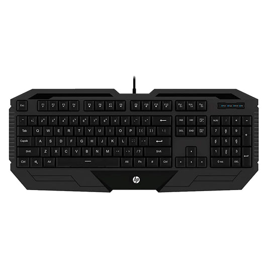 HP K130 Wired Keyboard English & Arabic (Copy) - Black