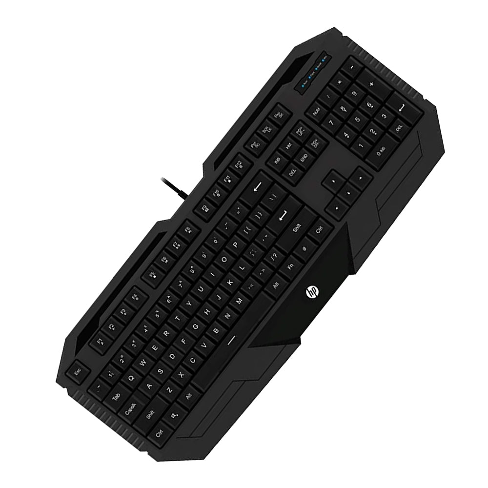 HP K130 Wired Keyboard English & Arabic (Copy) - Black