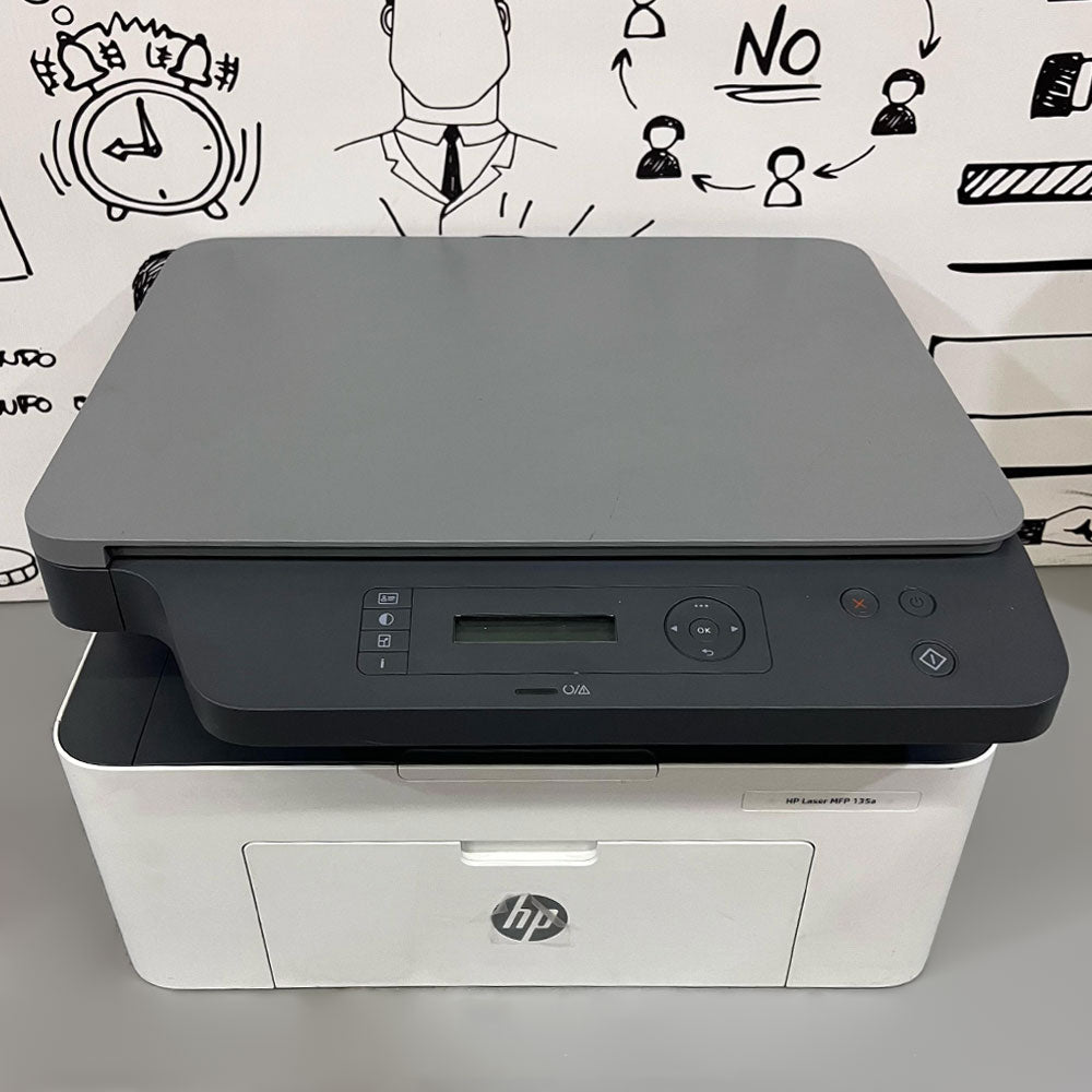 طابعة اتش بي MFP 135A ليزر جيت أسود (استعمال)