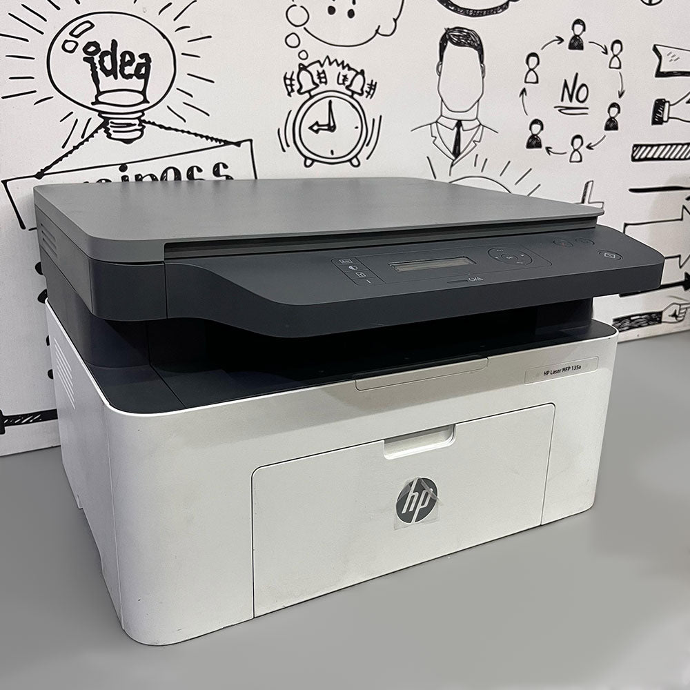 طابعة اتش بي MFP 135A ليزر جيت أسود (استعمال)