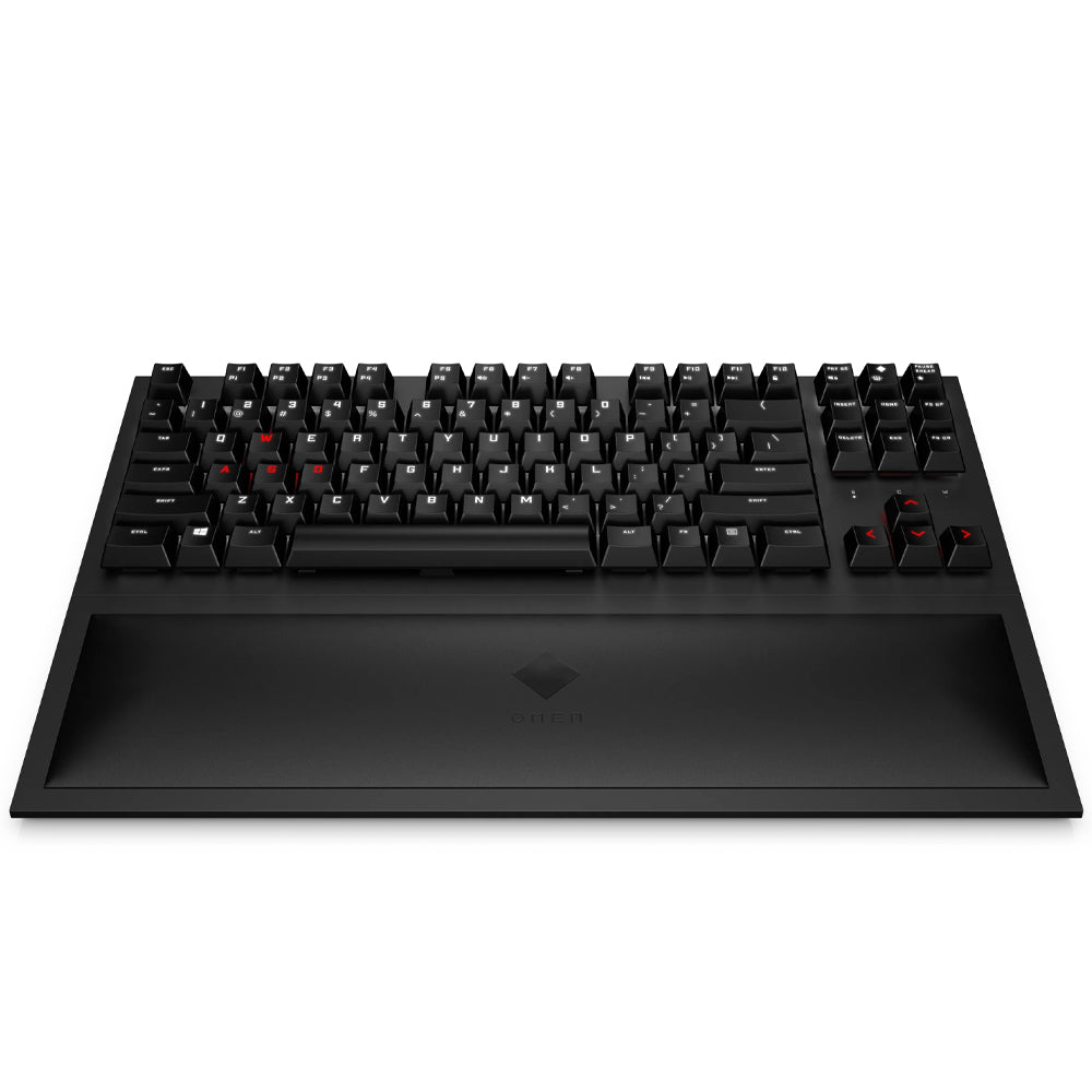 كيبورد اتش بي اومين لاسلكي جيمنج سويتش بني Cherry MX إنجليزي Spacer TKL
