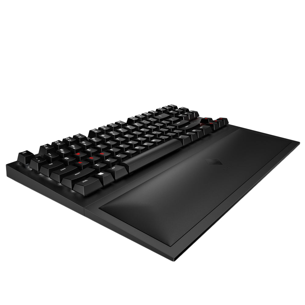 كيبورد اتش بي اومين لاسلكي جيمنج سويتش بني Cherry MX إنجليزي Spacer TKL