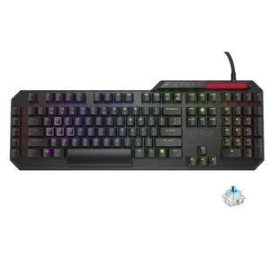 HP Omen Sequencer Blue Switch Wired RGB Gaming Keyboard English & Arabic