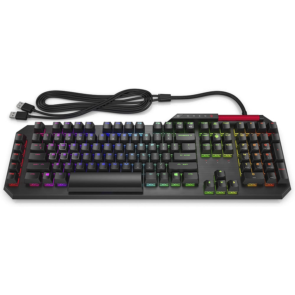 HP Omen Sequencer Blue Switch Wired RGB Gaming Keyboard English & Arabic