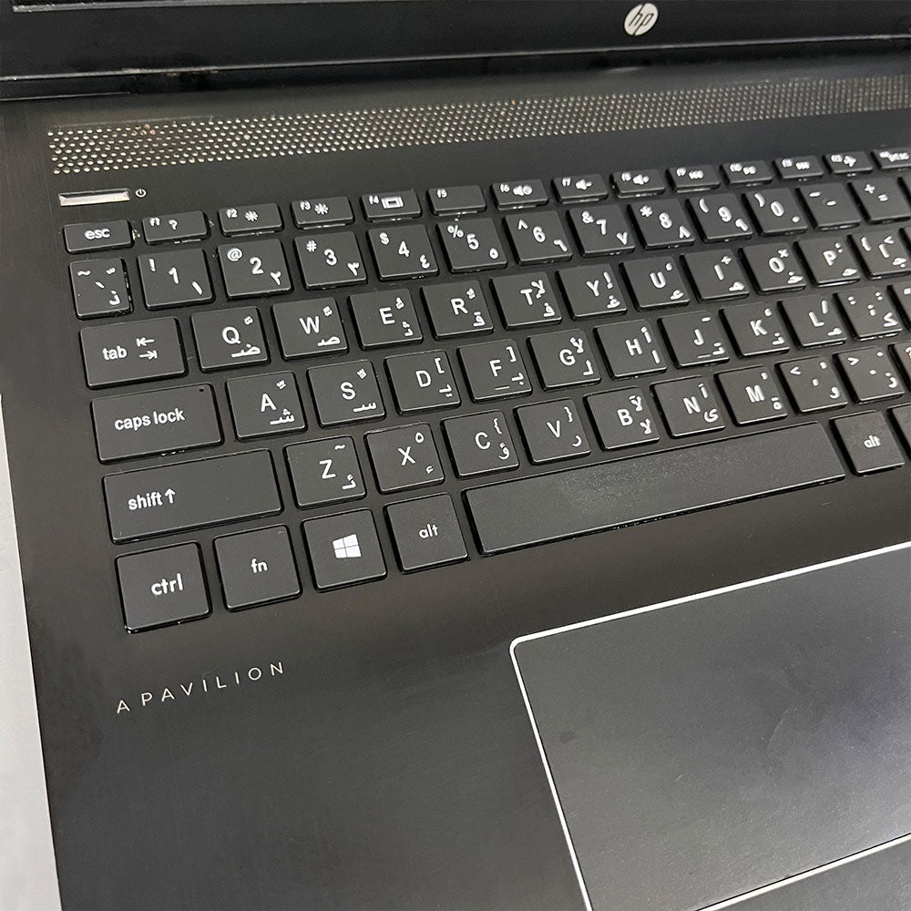 HP Pavilion Power 15-CB045WM Laptop (Intel Core i7-7700HQ - 12GB DDR4 - M.2 256GB - Nvidia GeForce GTX 1050 4G - 15.6 Inch FHD - Cam) Original Used