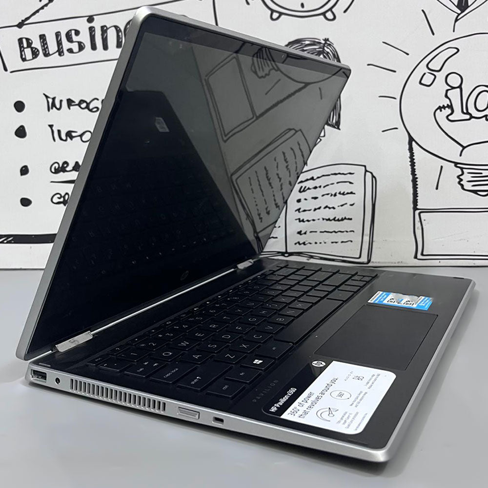 HP Pavilion X360 14-DH2075NR 2in1 Laptop (Intel Core i5-1035G1 - 8GB DDR4 - M.2 256GB - Intel UHD Graphics - 14.0 Inch HD Touchscreen 360° - Cam) Original Used