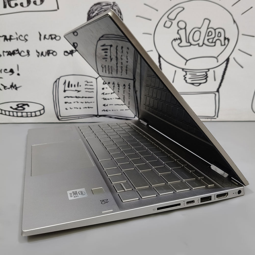 HP Pavilion X360 14M-DW0023DX 2in1 Laptop (Intel Core i5-1035G1 - 8GB DDR4 - M.2 256GB - Intel UHD Graphics - 14.0 Inch FHD Touchscreen 360° - Cam) Original Used