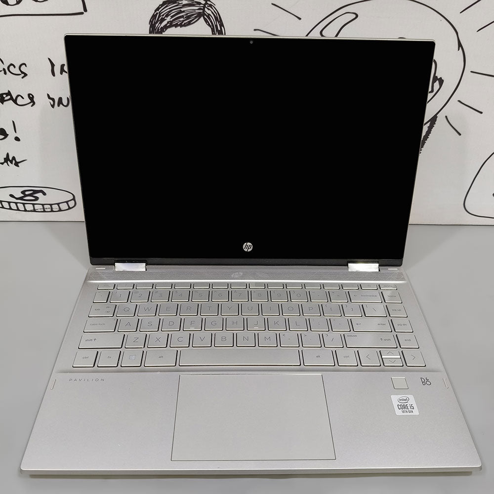 HP Pavilion X360 14M-DW0023DX 2in1 Laptop (Intel Core i5-1035G1 - 8GB DDR4 - M.2 256GB - Intel UHD Graphics - 14.0 Inch FHD Touchscreen 360° - Cam) Original Used
