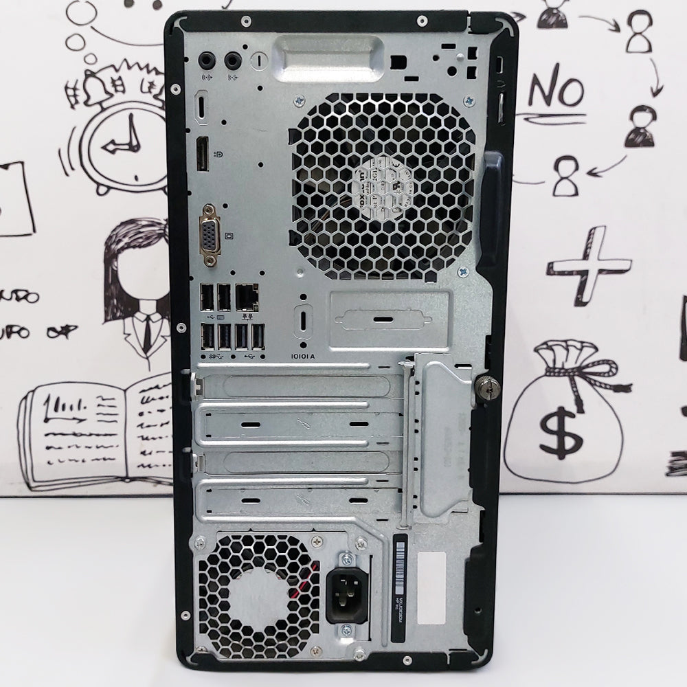 HP ProDesk 400 G5 Tower PC (Intel Core i5-8500 - 8GB DDR4 - No Hard - Intel UHD Graphics - DVD RW) Original Used