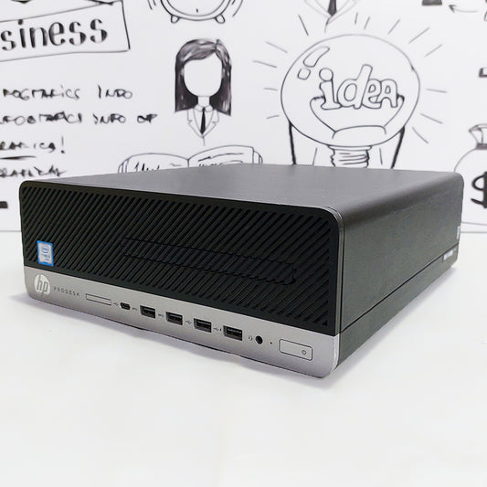 كمبيوتر ديسك توب اتش بي ProDesk 600 G3 SFF (انتل كور i5-6500 - رام 8 جيجابايت DDR4 - بدون هارد - انتل HD جرافيكس) استعمال خارج
