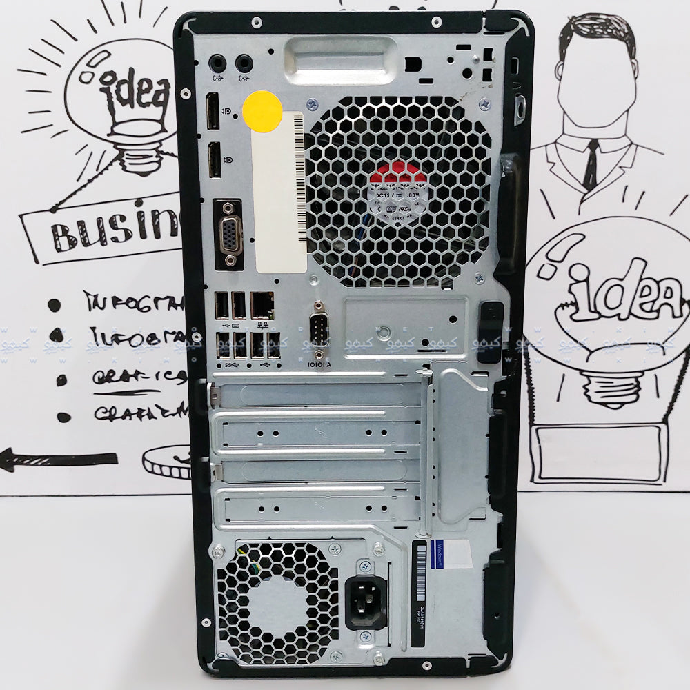 كمبيوتر تاور اتش بي ProDesk 600 G3 (انتل كور i5-7500 - رام 8 جيجابايت DDR4 - انتل HD جرافيكس - بدون DVD R/W) استعمال خارج