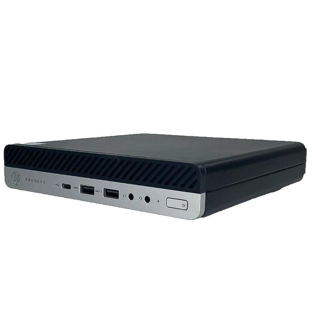 HP ProDesk 600 G4 DM (TAA) Desktop Mini PC (Intel Core i5-8500T - 8GB DDR4 - No Hard - Intel UHD Graphics) Original Used