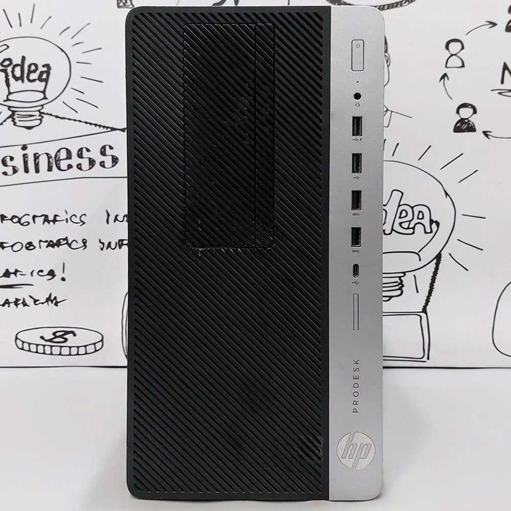 HP ProDesk 600 G4 MT Tower PC (Intel Core i5-8500 - 8GB DDR4 - No Hard - Intel UHD Graphics) Original Used
