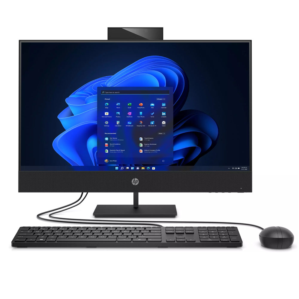 الكل في واحد اتش بى ProOne 440 G6 (إنتل كور I5-10500T - رام 8 جيجابايت - هارد 1 تيرابايت - انتل UHD جرافيكس - 24 بوصة FHD) - اسود 