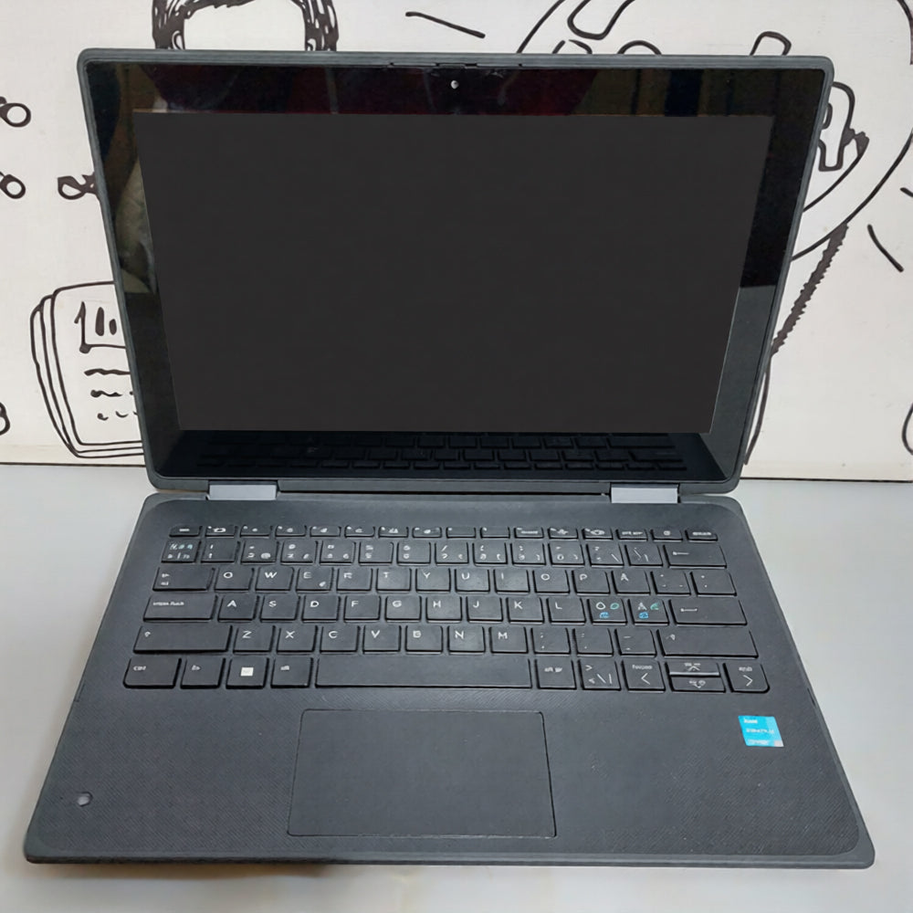 لاب توب اتش بى برو x360 Fortis 11 Inch G9 (انتل بانتيوم سيلفر N6000 - رام 8 جيجابايت M.2 256GB - DDR4 - انتل UHD جرافيكس - شاشة 11.6 بوصة HD تاتش سكرين 360° - كاميرا) استعمال خارج