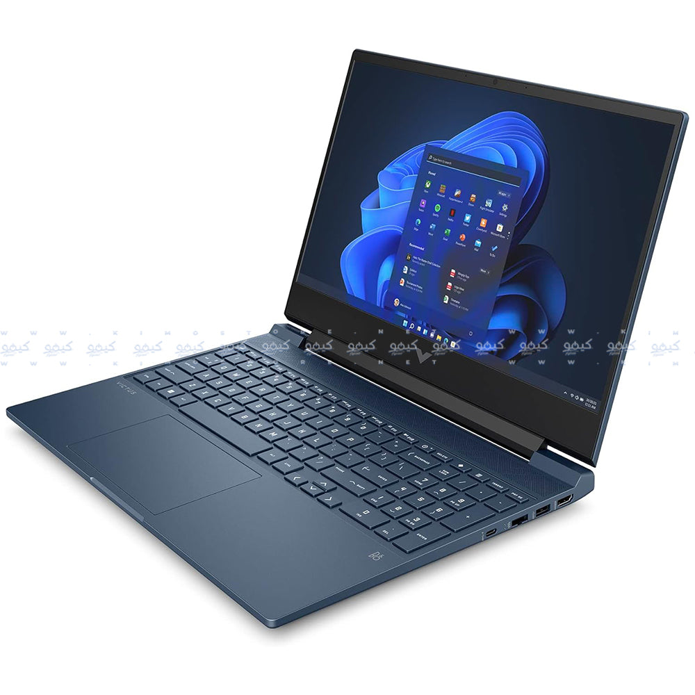 HP Victus 15-FA1017NIA Gaming Laptop (Intel Core i5-13500H - 16GB Ram - M.2 NVMe 512GB - Nvidia RTX 4050 6GB - 15.6 Inch FHD IPS 144Hz) - Performance Blue