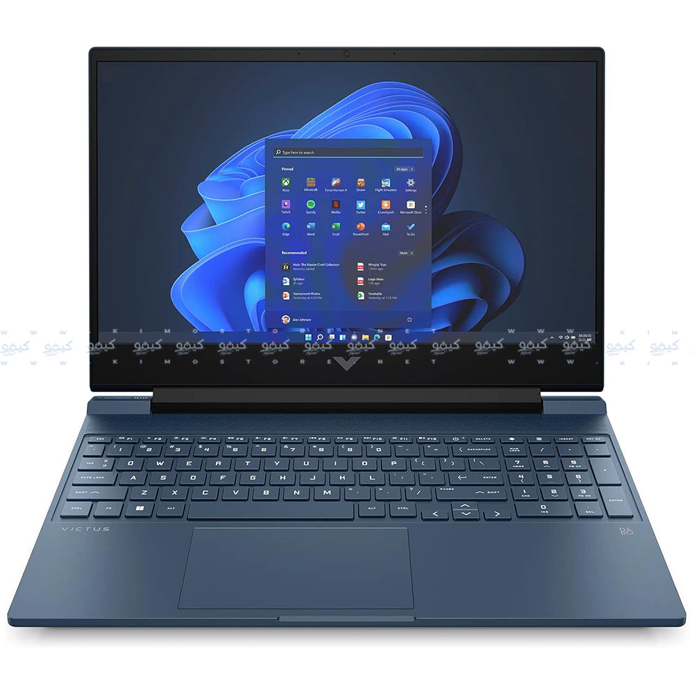 HP Victus 15-FA1017NIA Gaming Laptop (Intel Core i5-13500H - 16GB Ram - M.2 NVMe 512GB - Nvidia RTX 4050 6GB - 15.6 Inch FHD IPS 144Hz) - Performance Blue