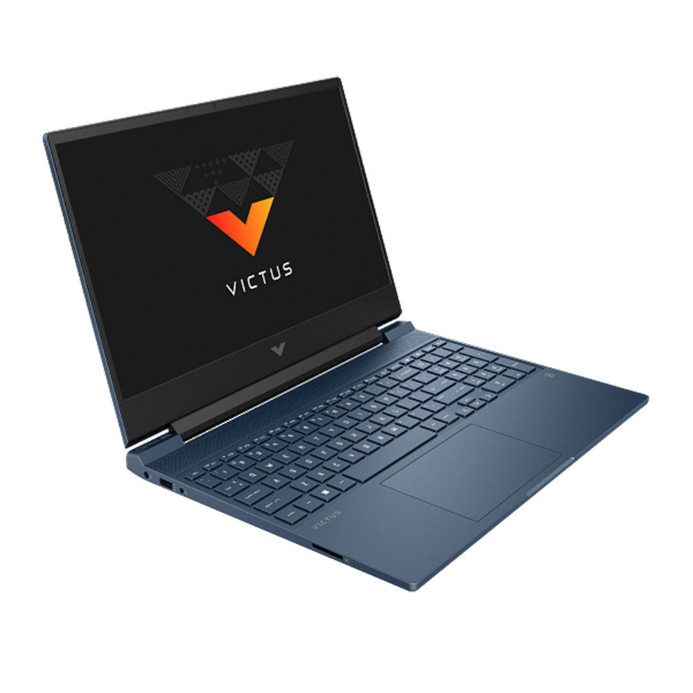 لاب توب اتش بى جيمنج Victus 15-FA1033NIA (إنتل كور i5-13420H - رام 8 جيجابايت - هارد 512 جيجابايت M.2 NVMe - نفيديا 4 جيجابايت RTX 2050 - شاشة 15.6 بوصة 144 هرتز FHD IPS) - أزرق
