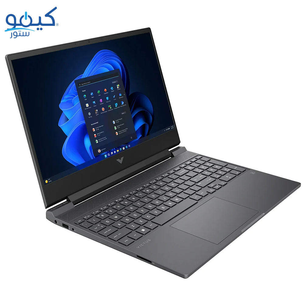 لاب توب اتش بى جيمنج Victus 15-FA1082WM (إنتل كور i5-13420H - رام 16 جيجابايت - هارد 512 جيجابايت M.2 NVMe - نفيديا 6 جيجابايت RTX 4050 - شاشة 15.6 بوصة 144 هرتز FHD IPS - ويندوز 11) - فضي داكن
