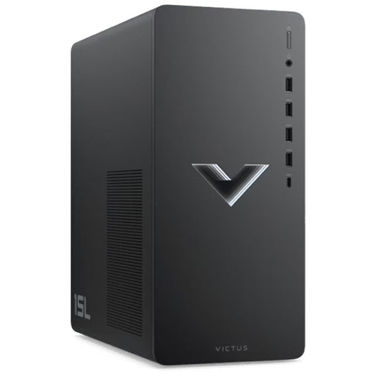 HP Victus 15L TG02-2000i Gaming Desktop PC (Intel Core i7-14700F - 16GB Ram - M.2 NVMe 512GB - NVIDIA GeForce RTX 4060 8GB GDDR6 - Win 11 - Keyboard + Mouse) - Gray